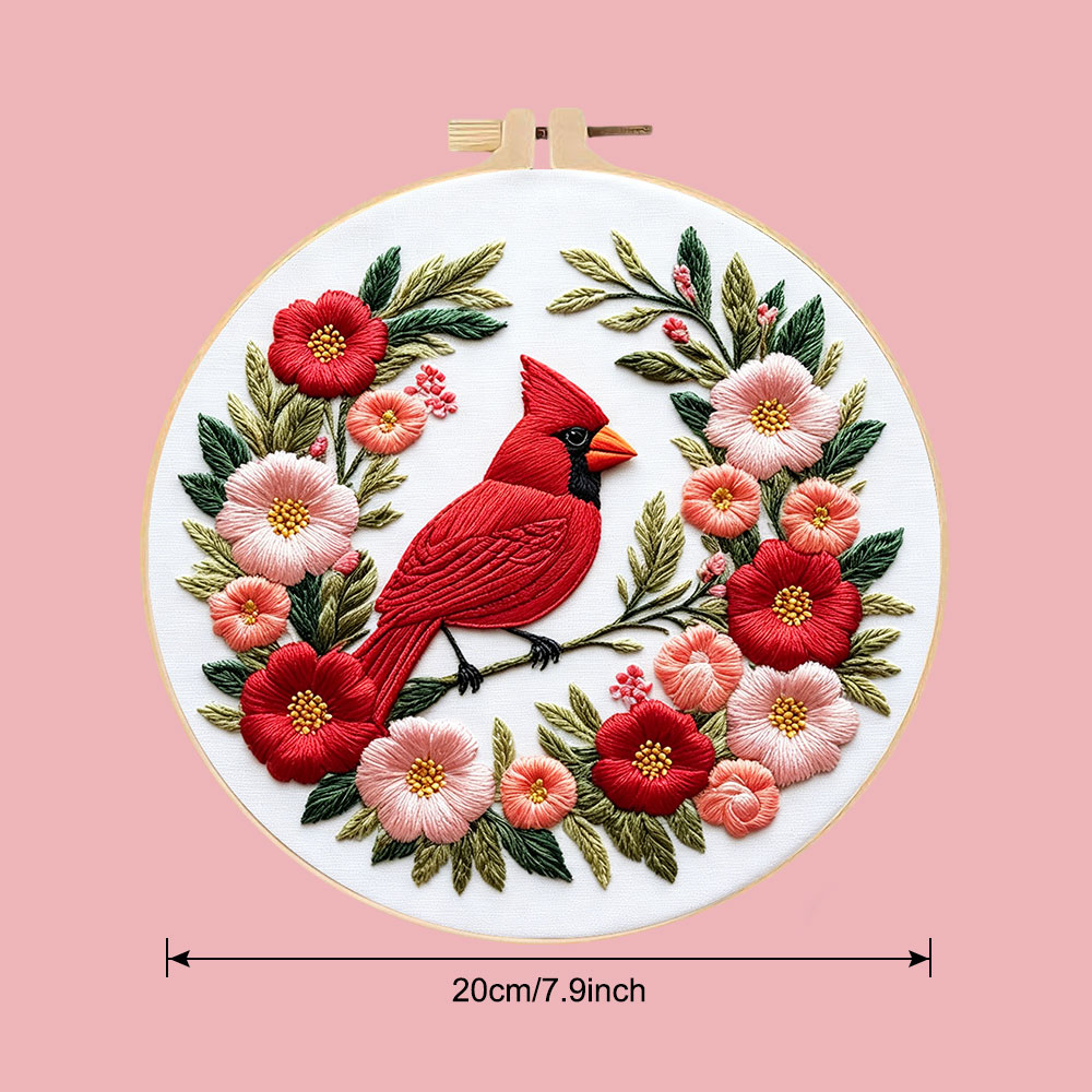 Plants And Flowers Embroidery  - Plant Parent Kit ulasan dan harga