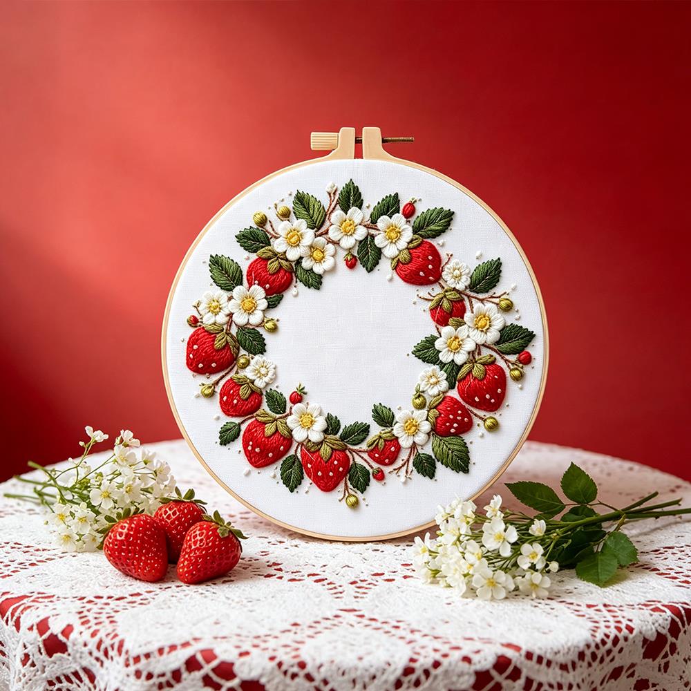 Plants And Flowers Embroidery  - Plant Parent Kit ulasan dan harga