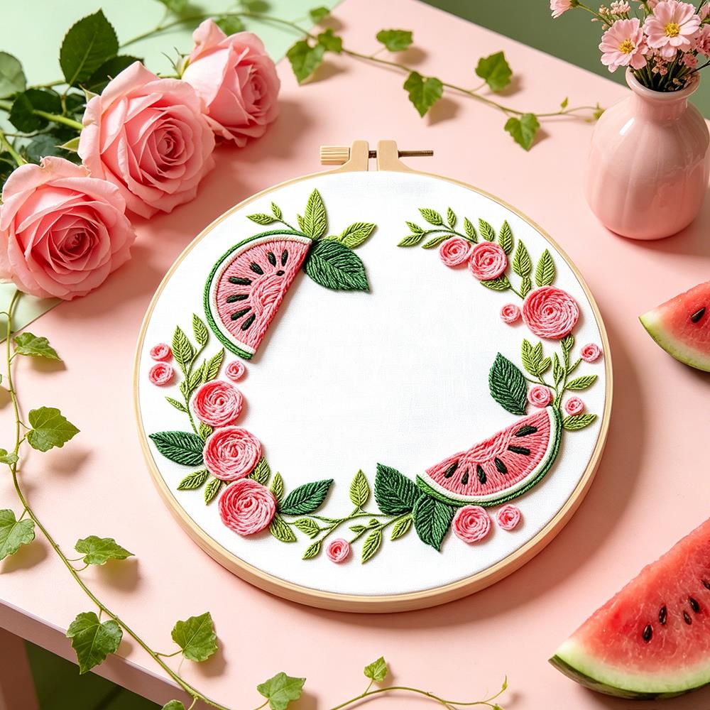 Plants And Flowers Embroidery  - Plant Parent Kit ulasan dan harga