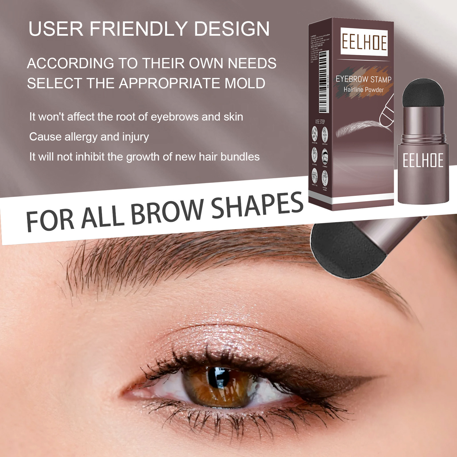 Eelhoe Eyebrow Stamp Shaping E - Plant Parent Kit ulasan dan harga