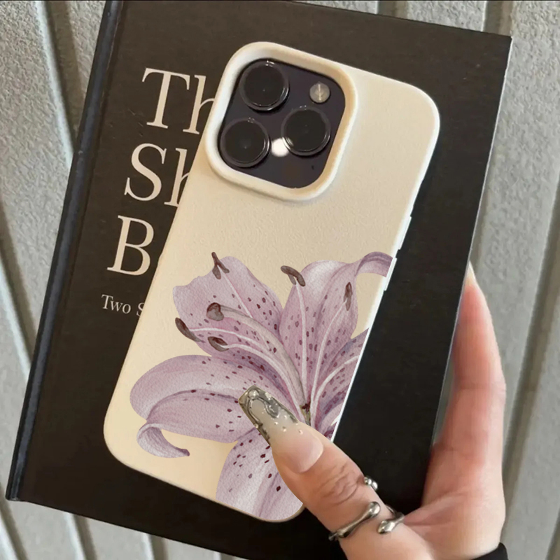 Purple Lily Flower Phone Case  - Plants X ulasan dan harga