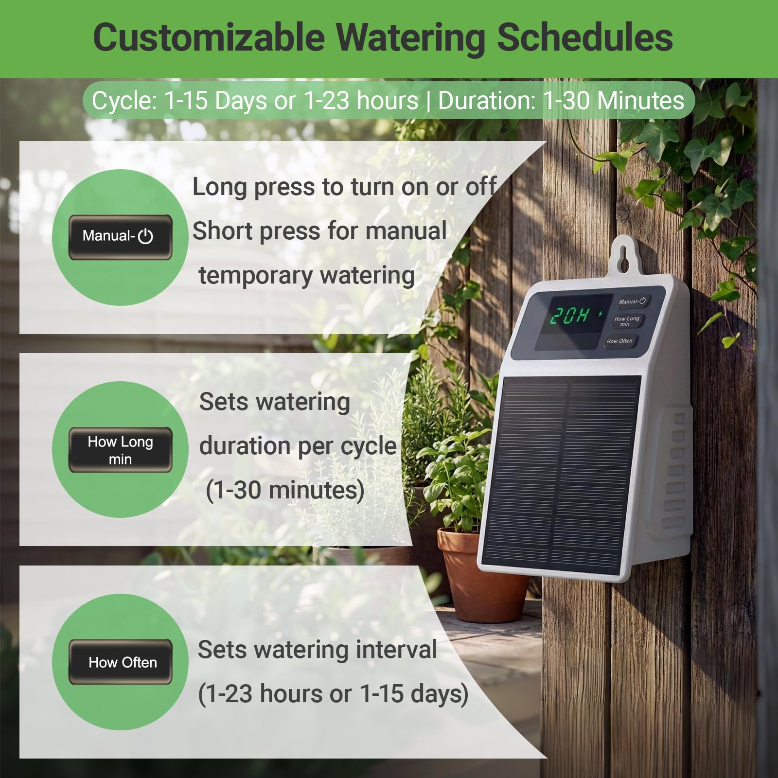 Upgraded Solar Drip Irrigation - Plant Parent Kit ulasan dan harga