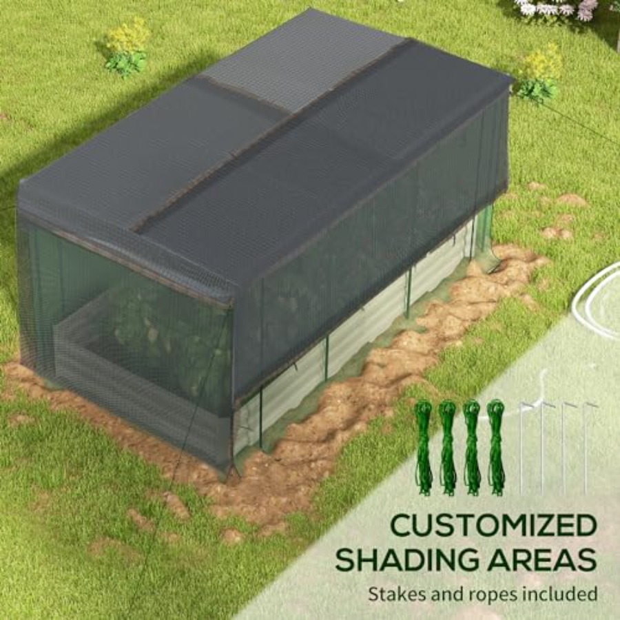 7.3 x 3.4 x 1 ft Galvanized Ra - Plants X ulasan dan harga