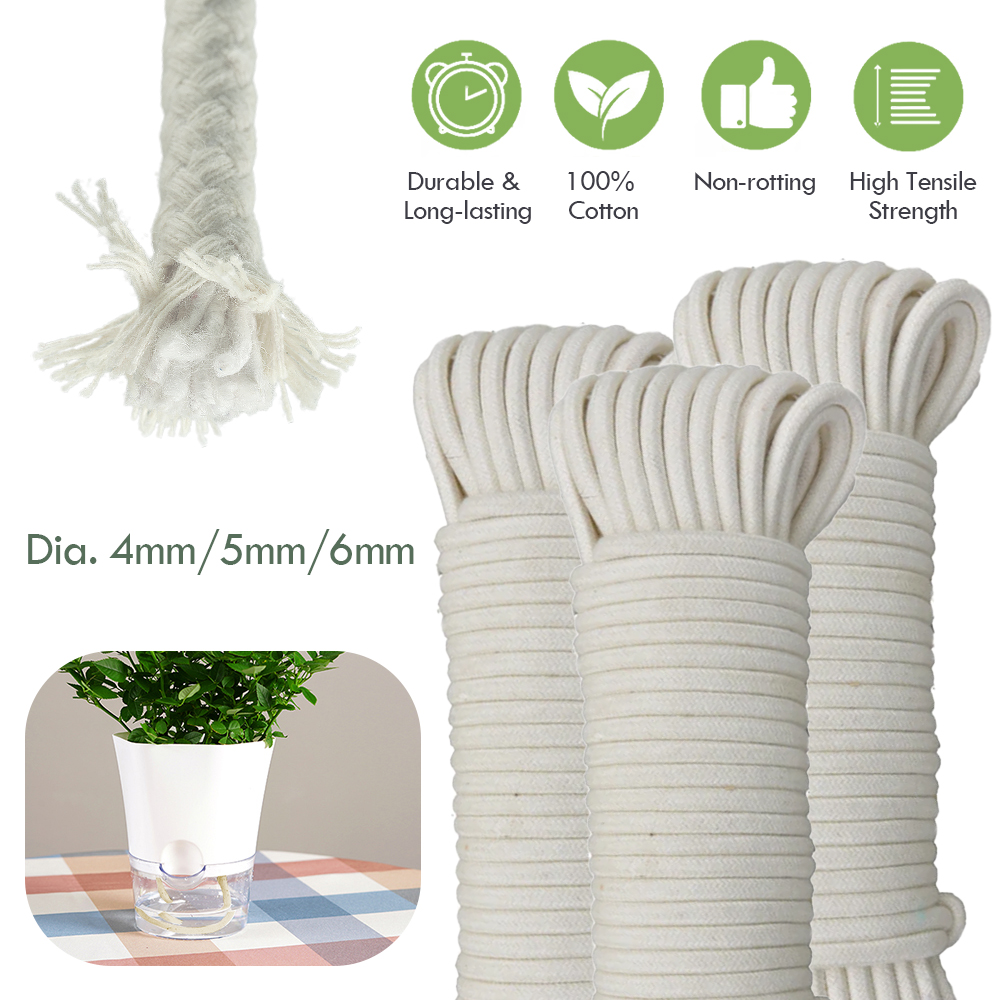 4/5/6mm Self Watering Cotton W - Plant Parent Kit ulasan dan harga